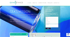 Desktop Screenshot of gene-ethics-asia.com